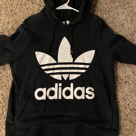 adidas Other - Woman’s large Adidas hoodie in black